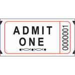 MAYFLOWER DISTRIBUTING Single Ticket Roll 2000 Tickets White [101-W]