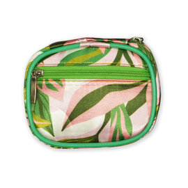 DM Merchandising Wellness Keeper Zippered Pill & Vitamin Case -- Tropical