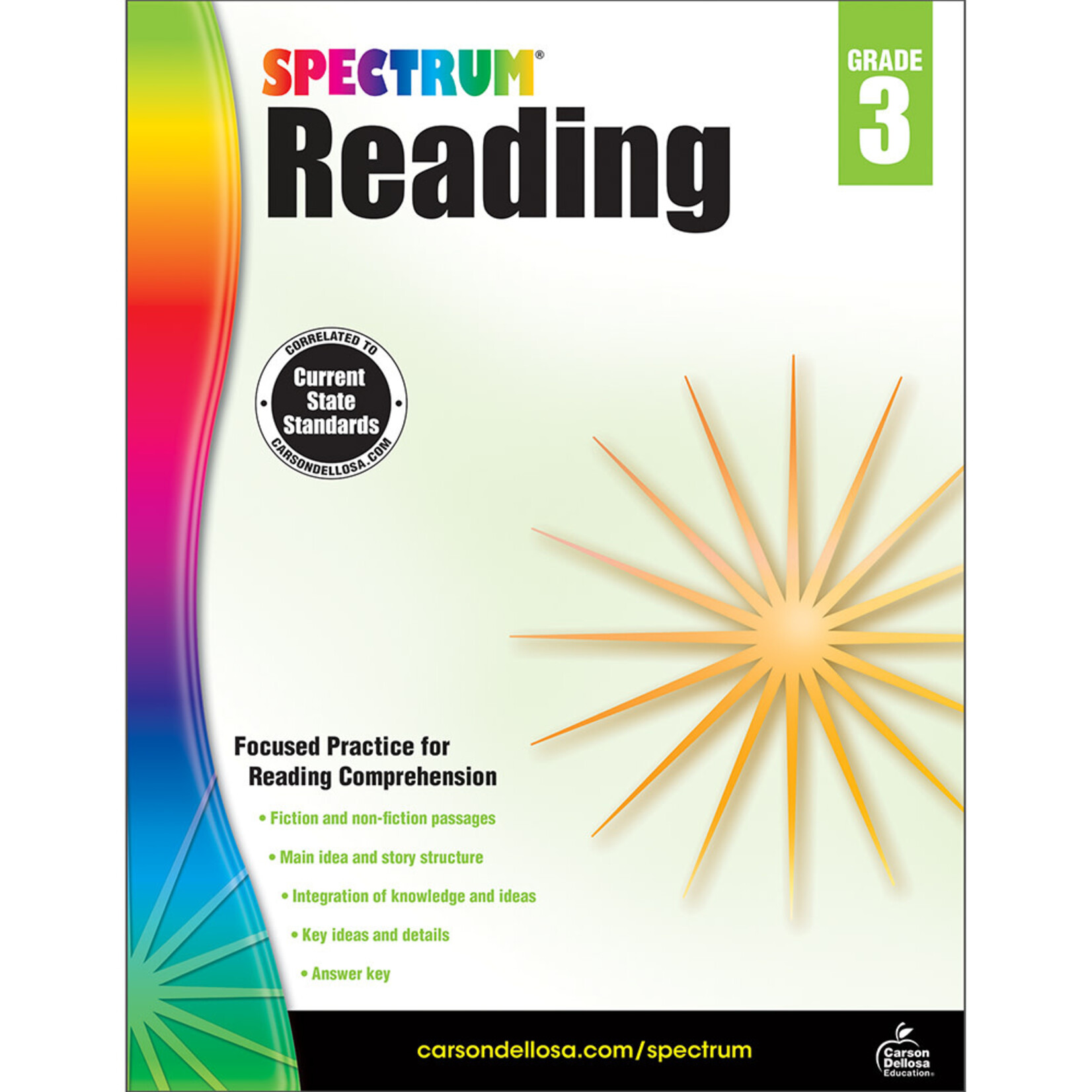Carson-Dellosa Publishing Group SPECTRUM READING BOOK GRADE 3 [CD704581]