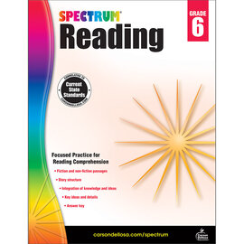 Carson-Dellosa Publishing Group SPECTRUM READING BOOK GRADE 6