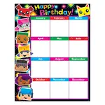 Trend Enterprises Birthday BlockStars! Learning Chart 17x22 [T38371]