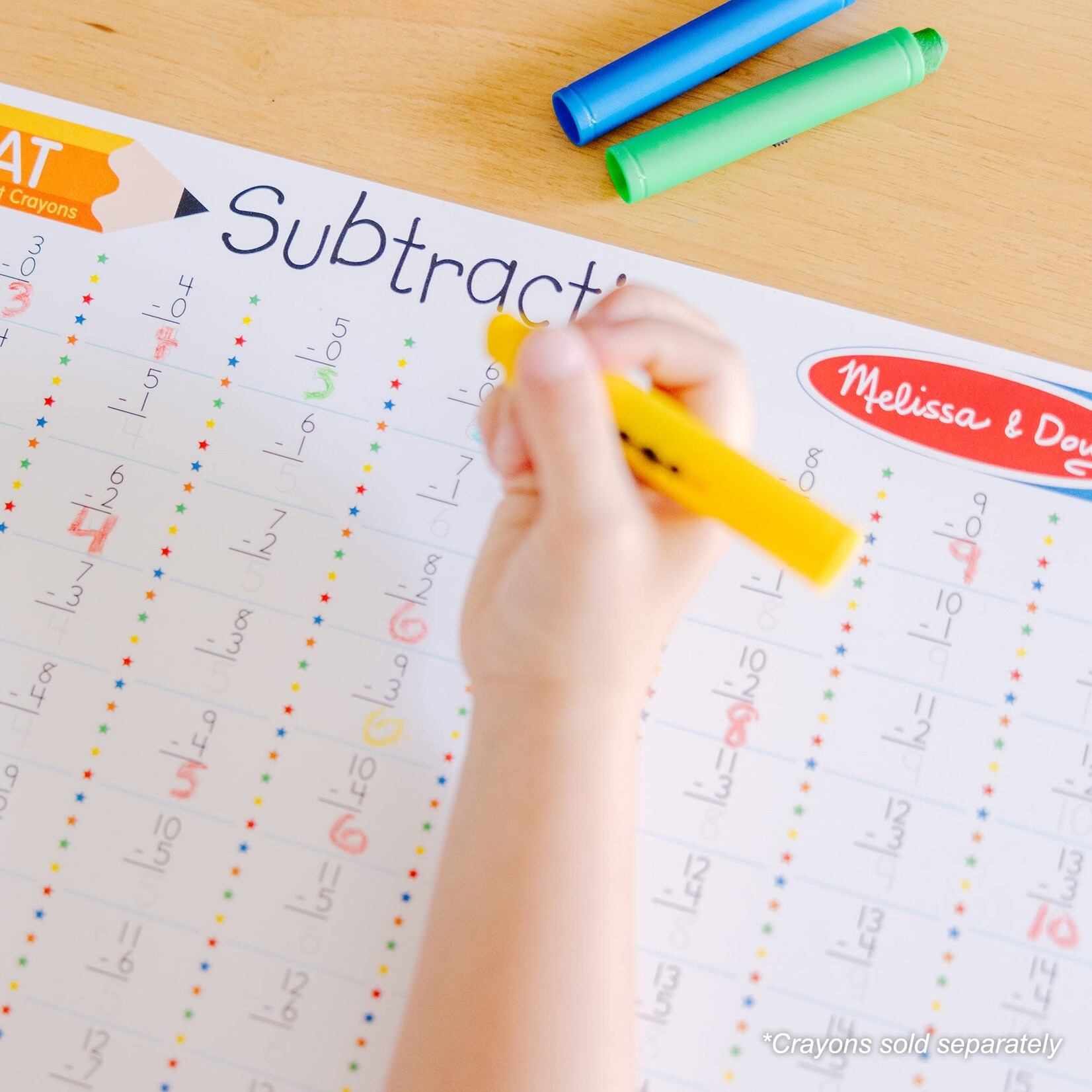 Melissa & Doug Subtraction Problems Write-A-Mat [5032] [5032]
