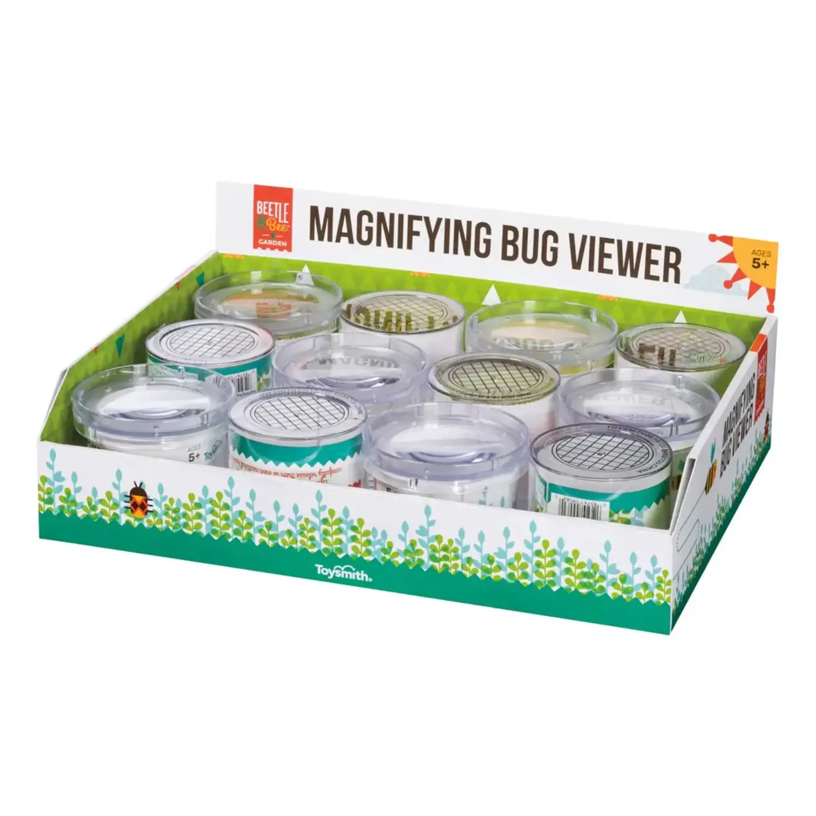 TOYSMITH Beetle & Bee Garden Magnifying Bug Viewer [9062]