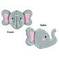 Betallic Dimensionals Elephant Head Shape Multi-sided Balloon, 34 Inches