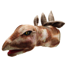 The Puppet Company Large Dino Head Puppet – Stegosaurus
