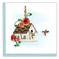 QUILLING CARDS, INC Quilled Birdhouse Greeting Card