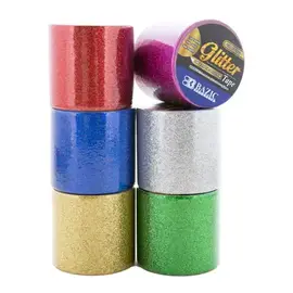 BAZIC BAZIC 1.88" X 3 Yards Glitter Tape