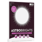 Astrobrights Astrobrights Bright White Cardstock, 8.5" x 11", 65 lb., 80 Sheets
