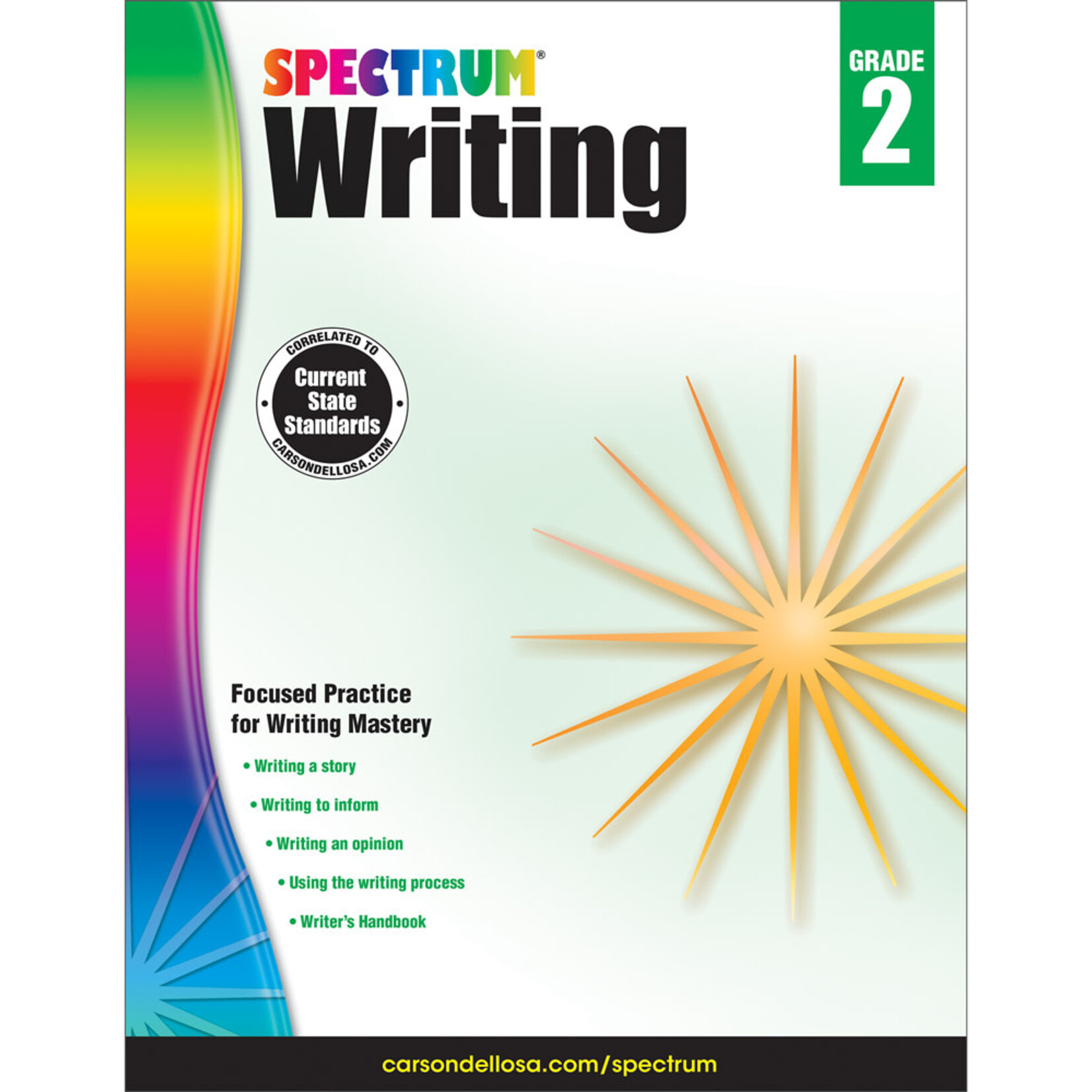 Carson-Dellosa Publishing Group Spectrum Writing Book Grade 2 [CD704571]
