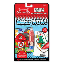 Melissa & Doug Water Wow! Connect the Dots Farm - On the Go Travel Activity