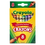 CRAYOLA CRAYOLA CRAYONS 8CT [BIN53008]