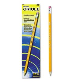 Dixon Ticonderoga Dixon Oriole Pre-Sharpened Pencil 1 Dozen