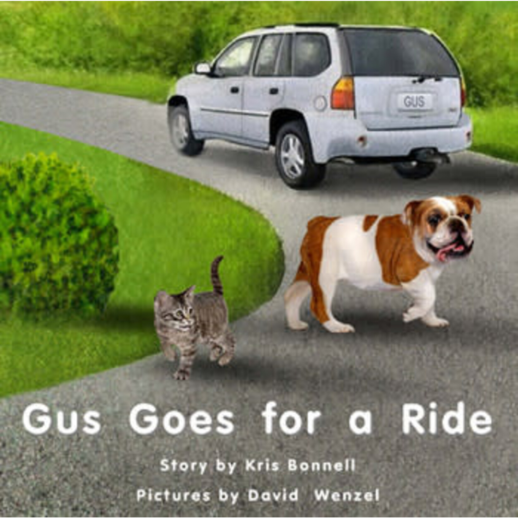 READING READING BOOKS Gus Goes for a Ride by Kris Bonnell [1GGFR]