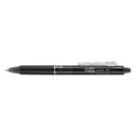 Frixion Pilot FriXion Clicker Erasable Retractable Gel Pen, 0.7mm, Black Ink/Barrel [PIL31450]