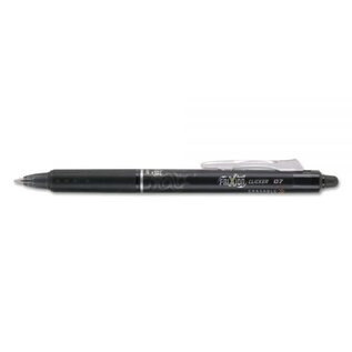 Frixion Pilot FriXion Clicker Erasable Retractable Gel Pen, 0.7mm, Black Ink/Barrel