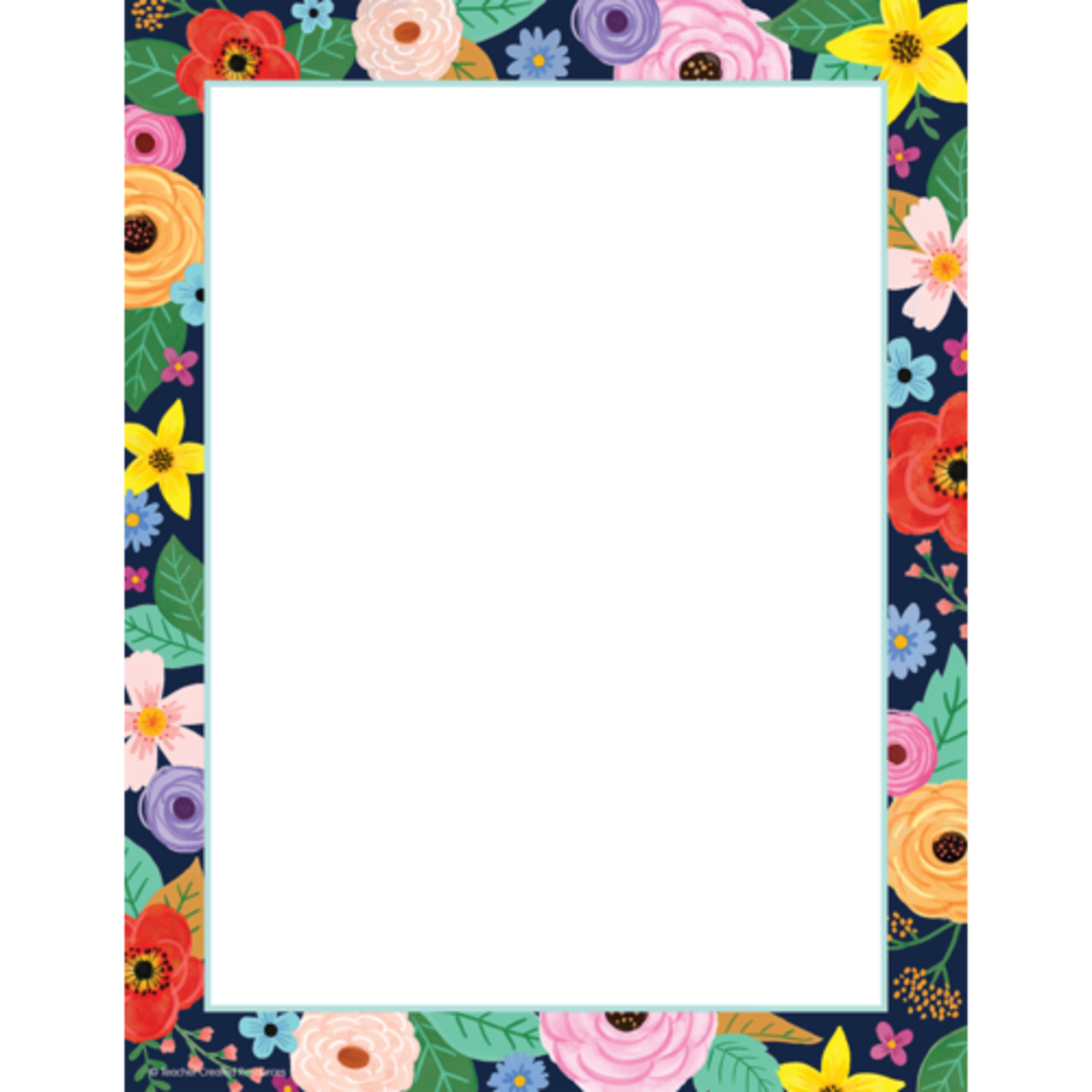 Teacher Created Resources Wildflowers Computer Paper [TCR6697]