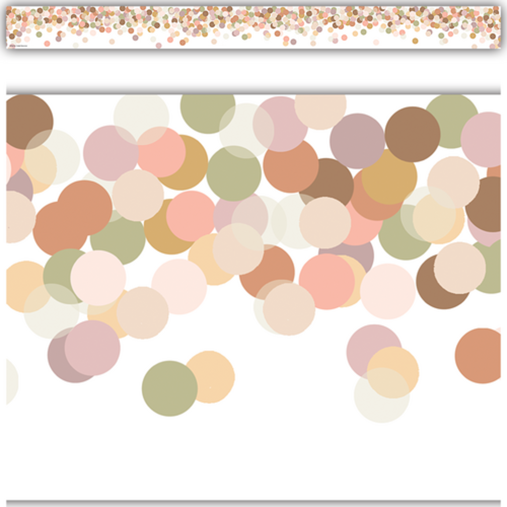Teacher Created Resources Calming Confetti Straight Border Trim [TCR6775]