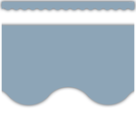 Teacher Created Resources Cottage Blue Scalloped Border Trim [TCR6798]