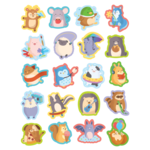 Teacher Created Resources Cute Critters Stickers [TCR7086]