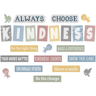 Teacher Created Resources Classroom Cottage Always Choose Kindness Bulletin Board