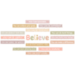 Teacher Created Resources Terrazzo Tones Believe You Can Mini Bulletin Board [TCR7207]