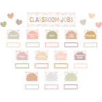 Teacher Created Resources Terrazzo Tones Classroom Jobs Mini Bulletin Board [TCR7209]