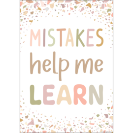 Teacher Created Resources Mistakes Help Me Learn Positive Poster