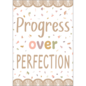 Teacher Created Resources Progress over Perfection Positive Poster
