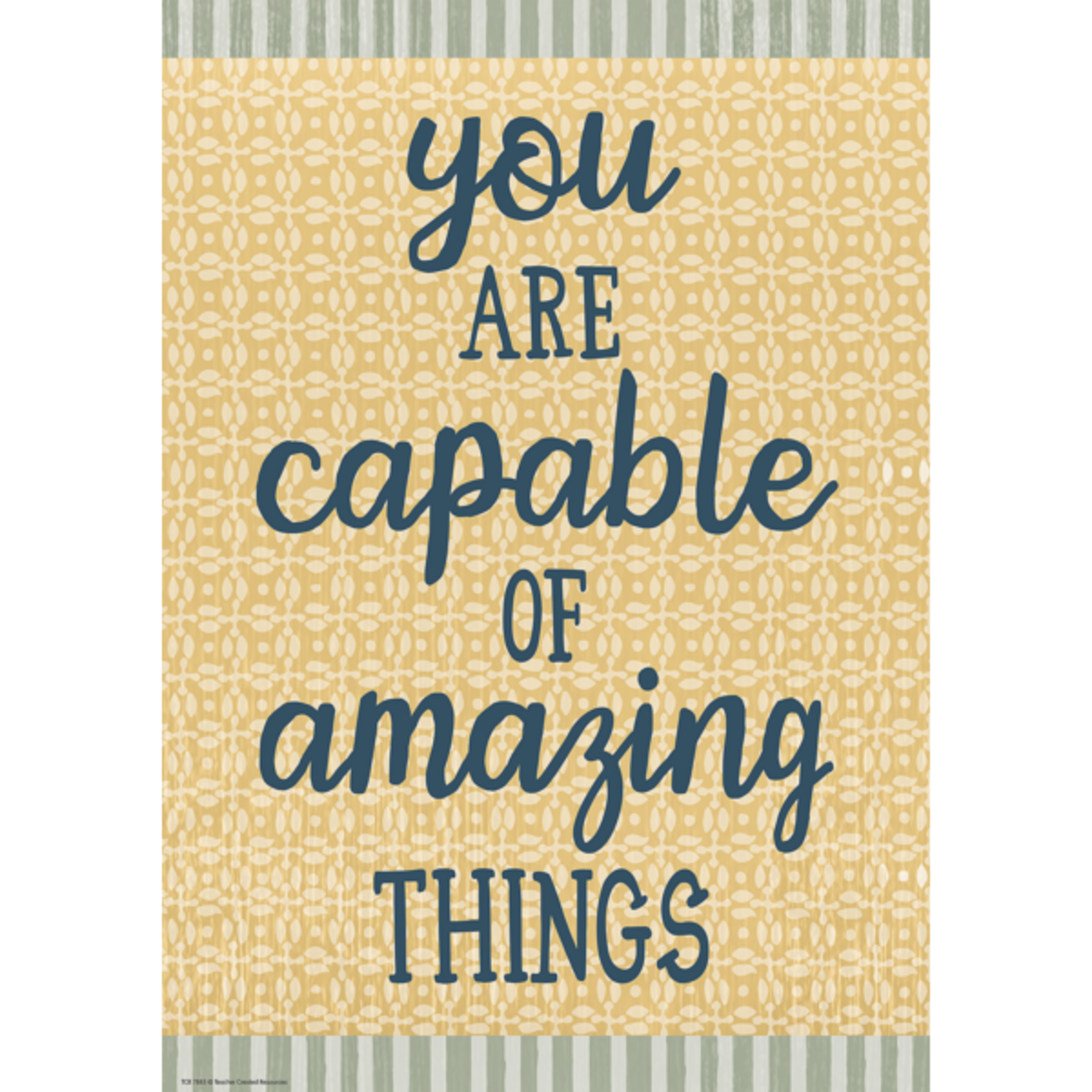 Teacher Created Resources You Are Capable of Amazing Things Positive Poster[TCR7885]