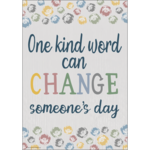 Teacher Created Resources One Kind Word Positive Poster [TCR7887]
