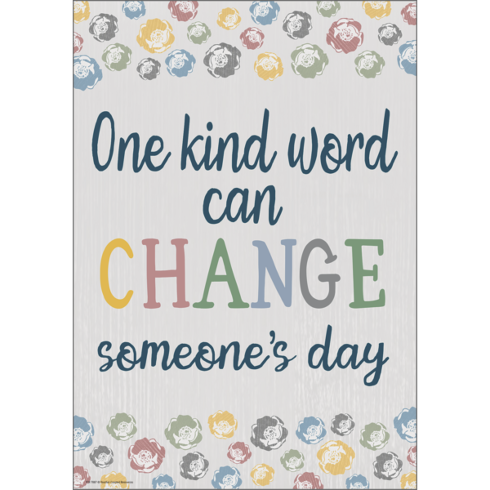 Teacher Created Resources One Kind Word Positive Poster [TCR7887]