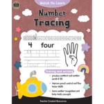 Teacher Created Resources Watch Me Learn: Number Tracing [TCR8394]