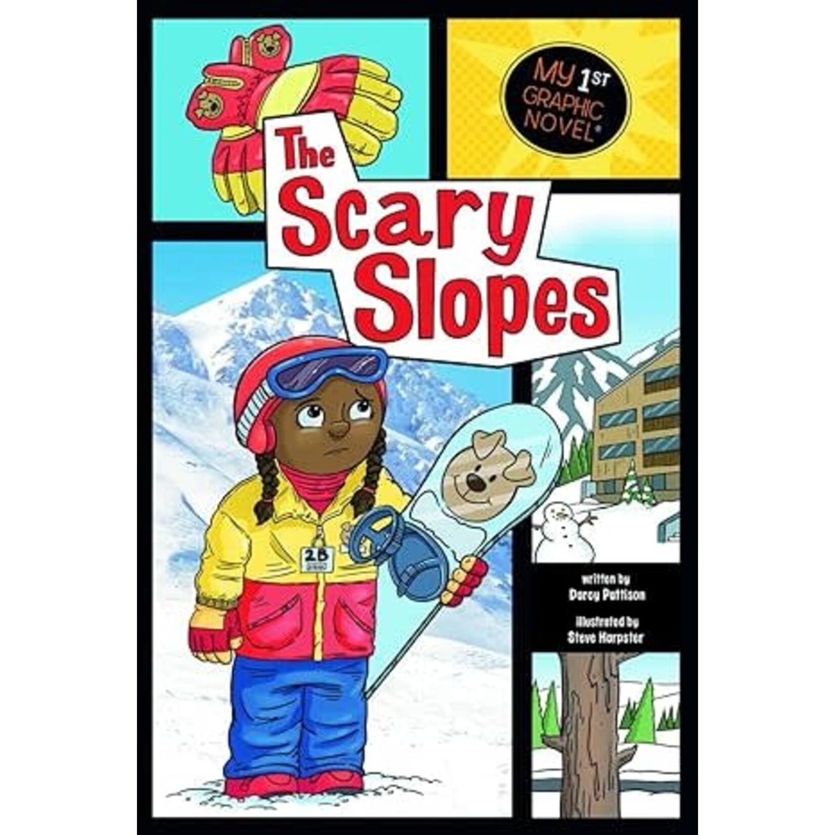 CAPSTONE The Scary Slopes (My First Graphic Novel) [9781434230621]