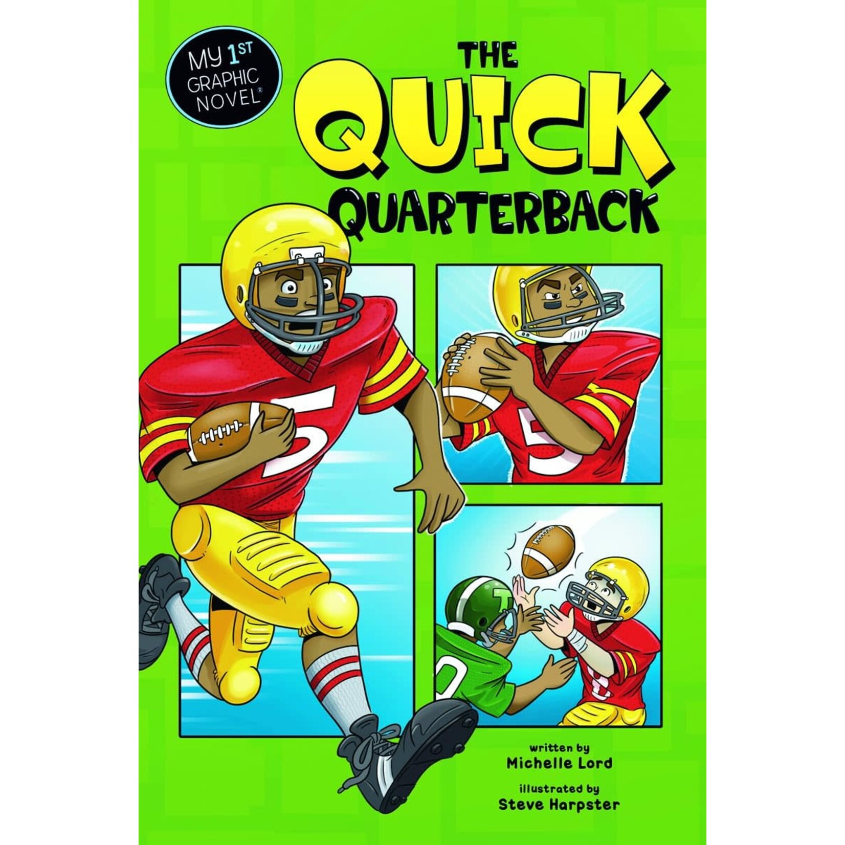 CAPSTONE The Quick Quarterback (My First Graphic Novel) [9781434238610]