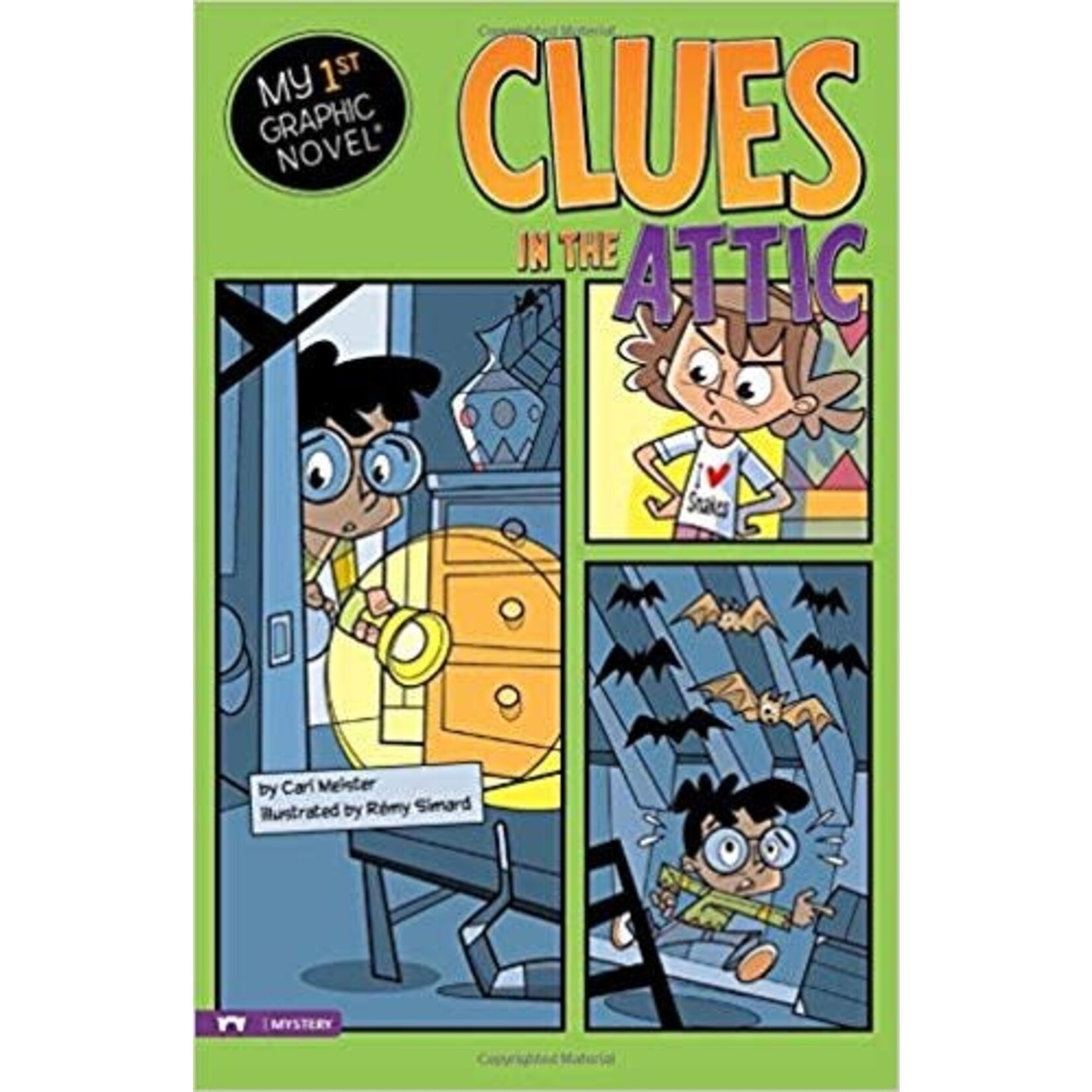 CAPSTONE Clues in the Attic (My First Graphic Novel) [9781434222831]