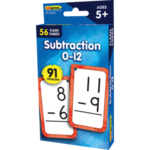 Teacher Created Resources Subtraction 0-12 Flash Cards [TCR62034]