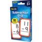 Teacher Created Resources Subtraction 0-12 Flash Cards