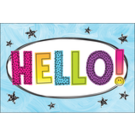 Teacher Created Resources Brights 4Ever Hello Postcards