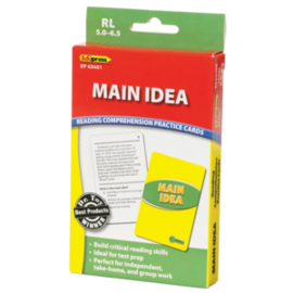 Teacher Created Resources Main Idea Practice Cards Green Level