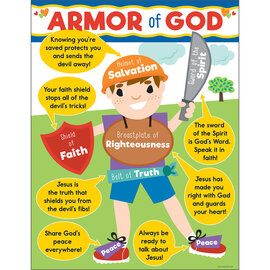 Carson-Dellosa Publishing Group Armor Of God  Chart 17" X 22"