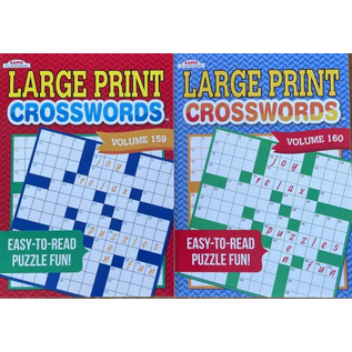 KAPPA PUBLICATIONS KAPPA Large Print Crosswords