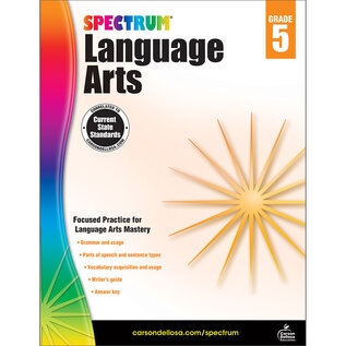 Carson-Dellosa Publishing Group SPECTRUM LANGUAGE ART BOOK GRADE 5