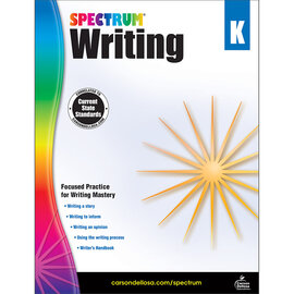 Carson-Dellosa Publishing Group Spectrum Writing Book Grade K