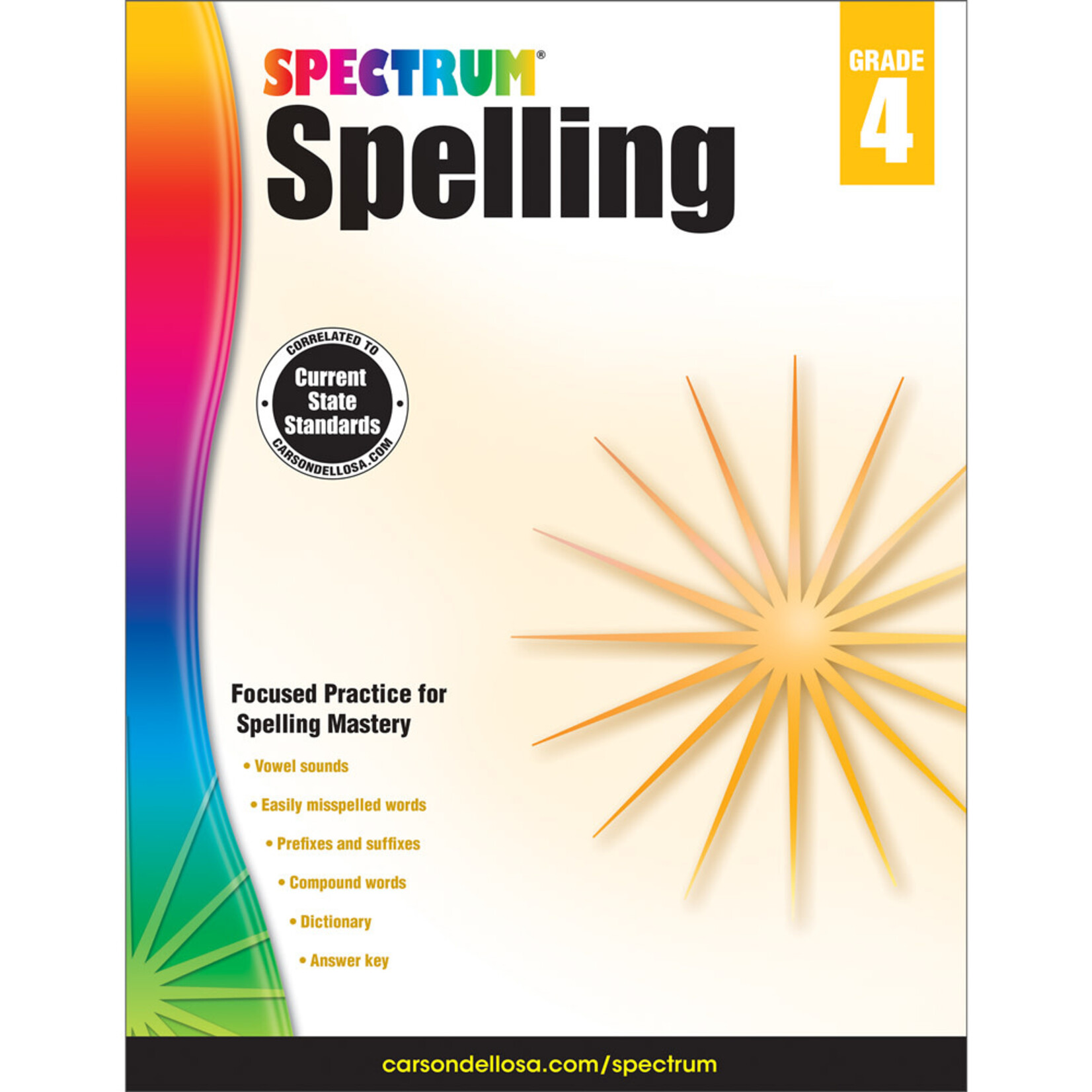 Carson-Dellosa Publishing Group SPECTRUM SPELLING GRADE 4 [CD704600]