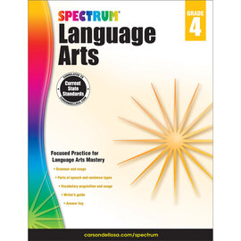 Carson-Dellosa Publishing Group SPECTRUM LANGUAGE ART BOOK GRADE 4