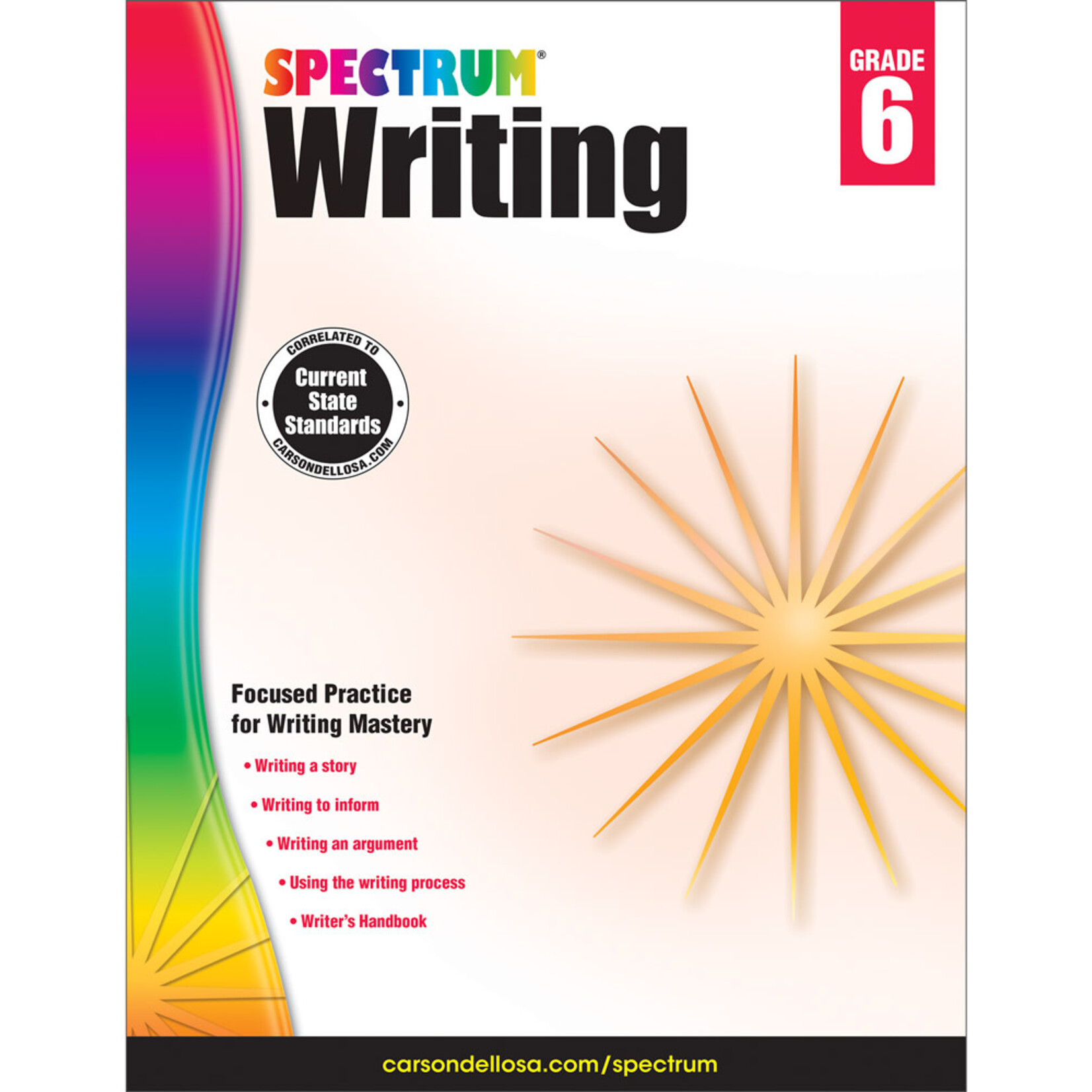 Carson-Dellosa Publishing Group Spectrum Writing Book Grade 6 [CD704575]