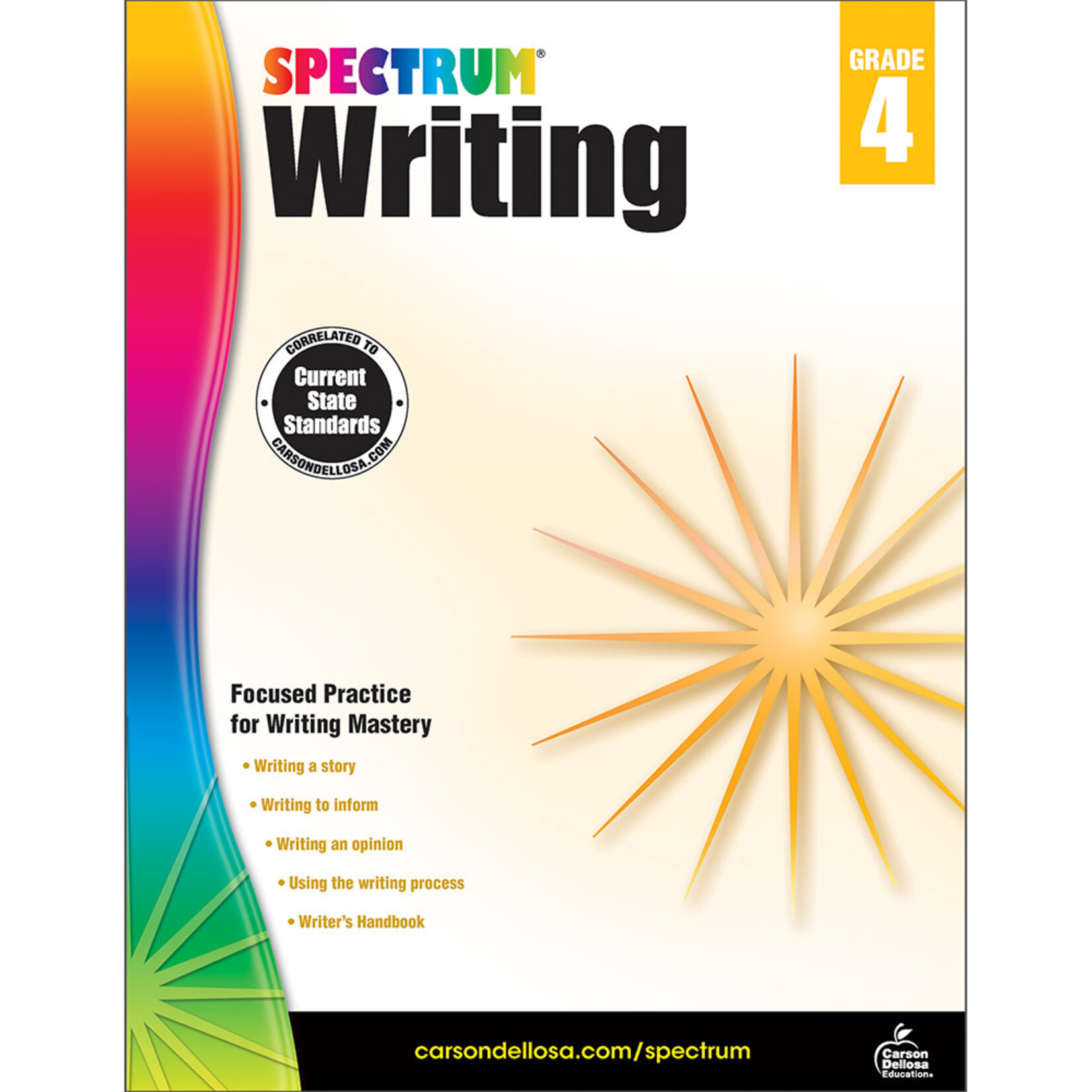 Carson-Dellosa Publishing Group Spectrum Writing Book Grade 4 [CD704573]