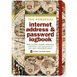 Peter Pauper Press Old World Internet Address & Password Logbook