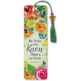 Peter Pauper Press Be Still, and Know That I Am God Beaded Bookmark