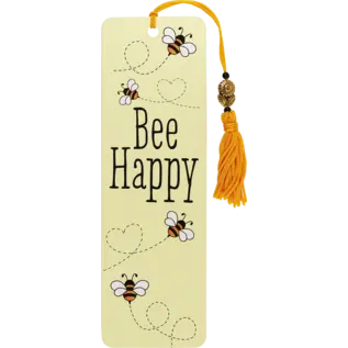 Peter Pauper Press Bee Happy Beaded Bookmark